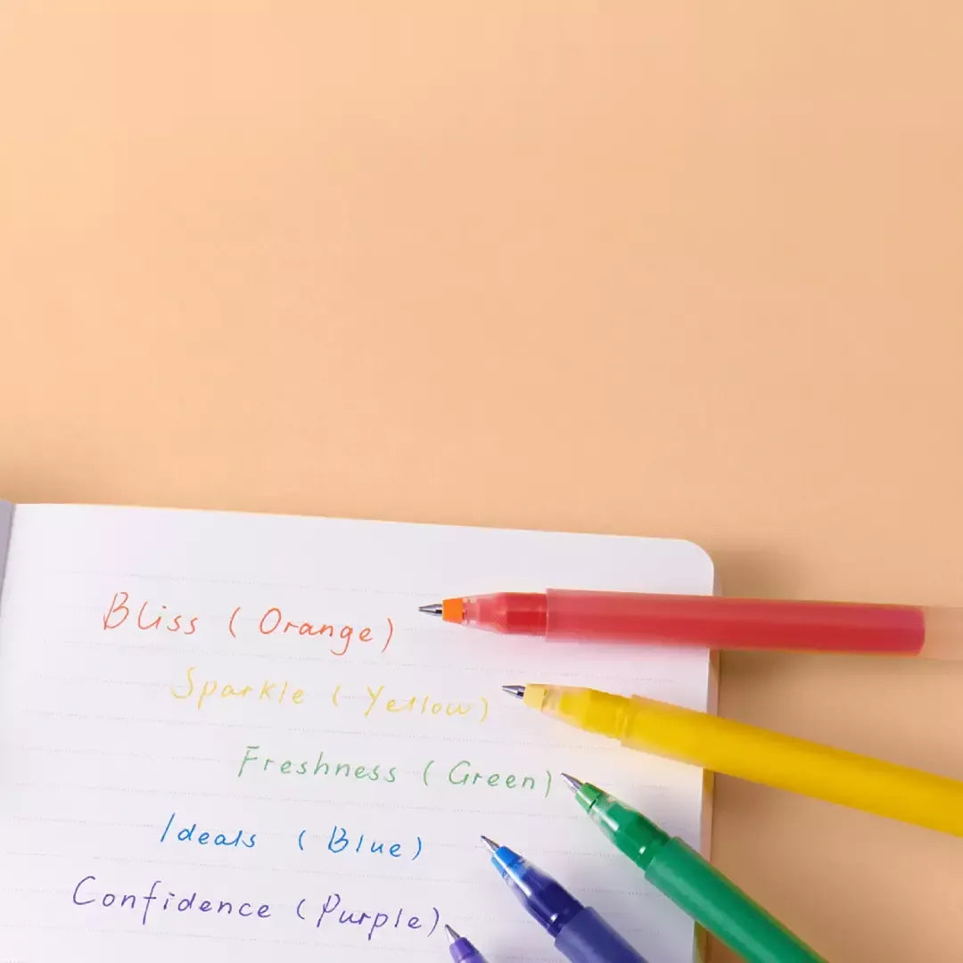 Xiaomi High-capacity Gel Pen (5) Color - Kemijske olovke